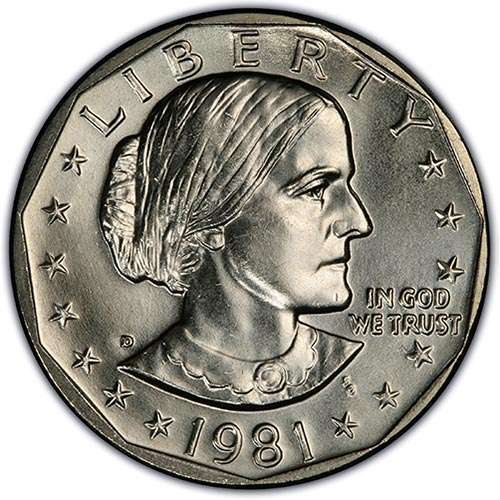 Susan B. Anthony Dollars