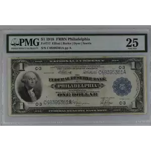 $1 1918  Federal Reserve Bank Notes 717