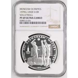 1979(L) VOLLEYBALL MOSCOW OLYMPICS ULTRA CAMEO (2)