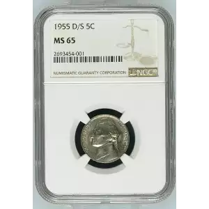 Nickel Five Cent Pieces-Jefferson (2)