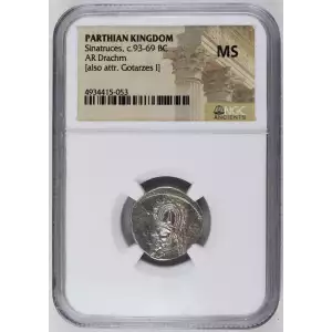 Parthian Kingdom Sinatruces AR Drachm 