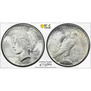 Peace Silver Dollar (2)