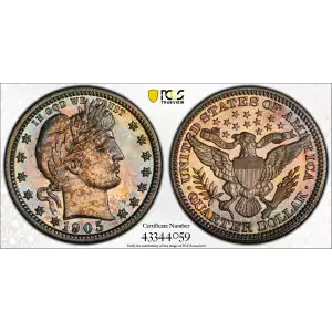 Quarter Dollars---Barber or Liberty Head (2)