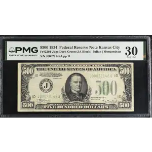 $500 1934  High Denomination Notes 2201-J (2)